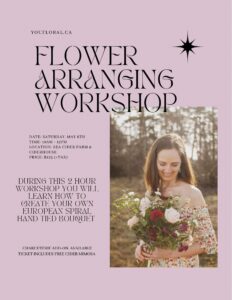 Flower Arranging Workshop (May 6th)
