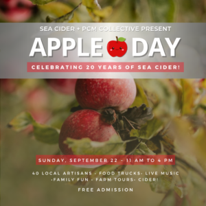 APPLE DAY ~ Celebrating 20 Years of Sea Cider!